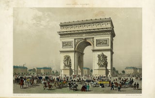 713 Arc de Triomphe de L'Étoile, from "Paris dans sa Splendeur: Monuments, Vues, Scènes...