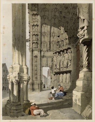 716 S. Porch of Chartres Cathedral. Thomas Shotter Boys