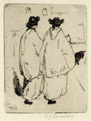 717 Two Monks. David Young Cameron
