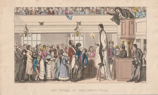 737 The Sinner on the cutty stool; One of two plates from The Trial of Rev. Alexander Fletcher,...