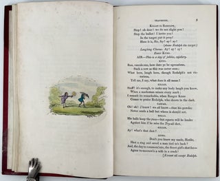 Der Freischütz Travestie. By Septimus Globus.; With twelve etchings by George Cruikshank, from drawings by an amateur; and the original tale whereon the German opera is founded.
