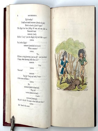 Der Freischütz Travestie. By Septimus Globus.; With twelve etchings by George Cruikshank, from drawings by an amateur; and the original tale whereon the German opera is founded.