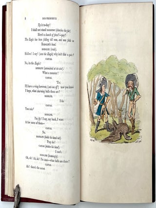 Der Freischütz Travestie. By Septimus Globus.; With twelve etchings by George Cruikshank, from drawings by an amateur; and the original tale whereon the German opera is founded.