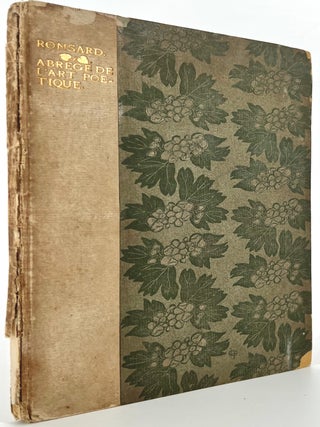 Abrégé de L'Art Poétique François par Pierre de Ronsard