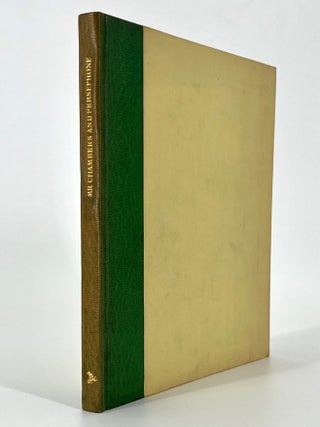 763 Mr. Chambers and Persephone. Christopher GOLDEN COCKEREL PRESS / Whittled