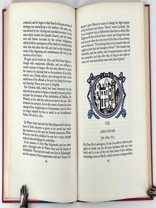 Letter of Maria Edgeworth and Anna Letitia Barbauld