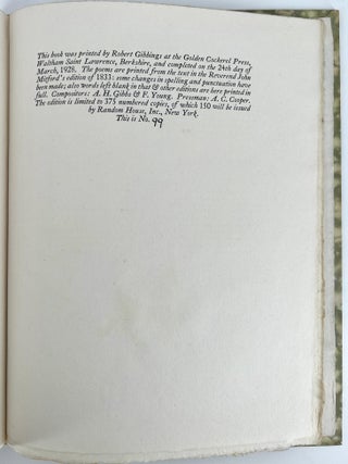 Miscellaneous Poems of Jonathan Swift; Selected and with an introduction by R. Ellis Roberts.