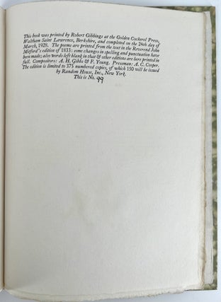 Miscellaneous Poems of Jonathan Swift; Selected and with an introduction by R. Ellis Roberts.