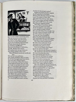 Miscellaneous Poems of Jonathan Swift; Selected and with an introduction by R. Ellis Roberts.