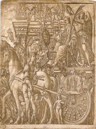 776 The Triumph of Caesar: Plate IV of IX. Andrea Andreani, after Andrea Mantegna