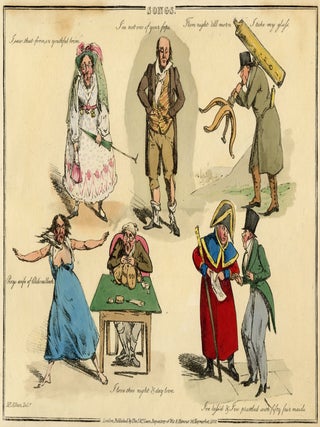 783 Five Kissed & Five Prattled with Fifty Fair Maids. Henry Alken