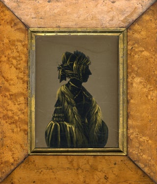 804 Silhouette, Portrait of a Lady. William James Hubard, attributed to