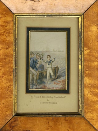 The Prince of Wales Landing from His Boat