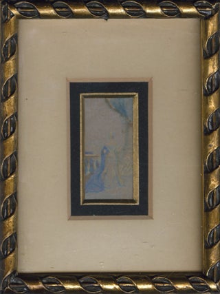 812 A Woman in a Long Cloak. George Baxter