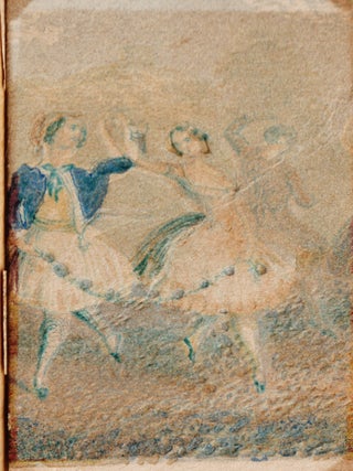 The Wreath Dance, needle box print; The Greek Dance