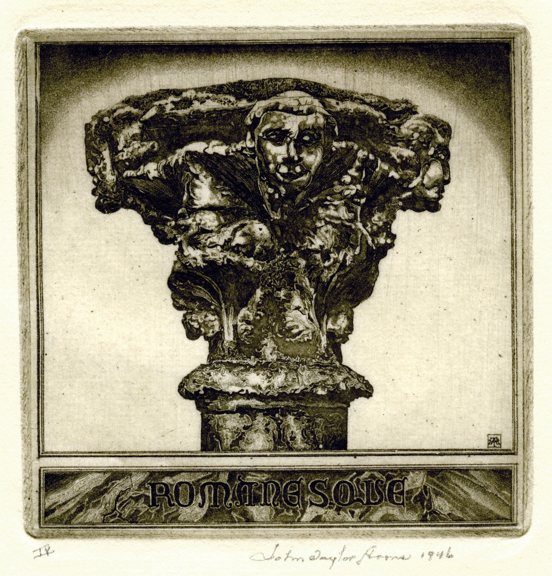 Portait of a Romanesque Capital; The Portrait of a Mediaeval Nobleman ...