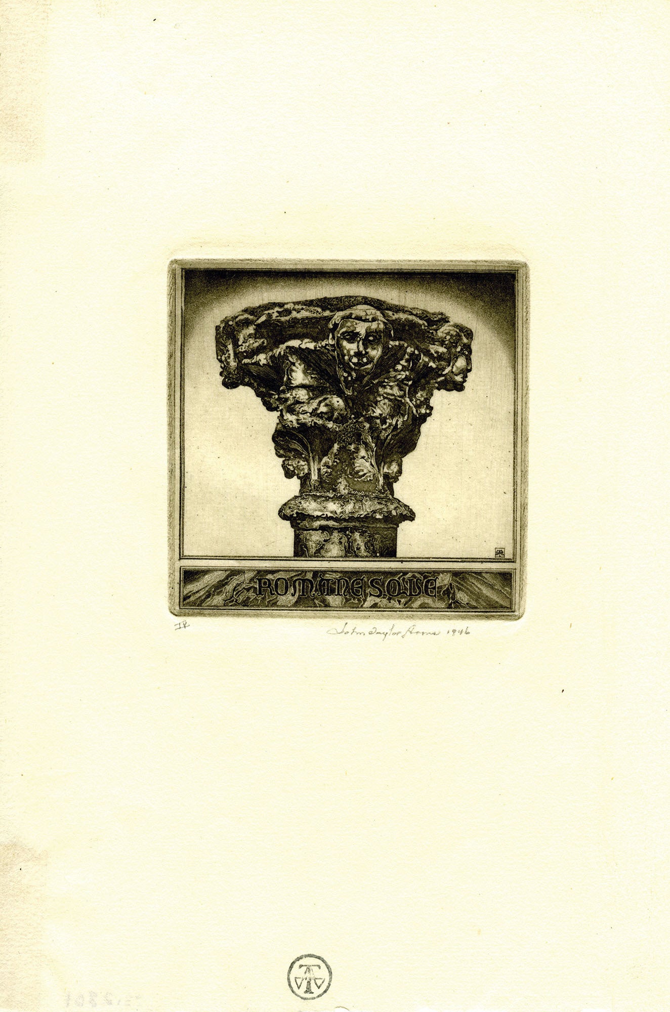 Portait of a Romanesque Capital; The Portrait of a Mediaeval Nobleman ...