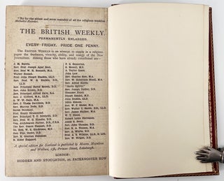 An Edinburgh Eleven; Pencil Portraits from College — "British Weekly" Extras, No. III.