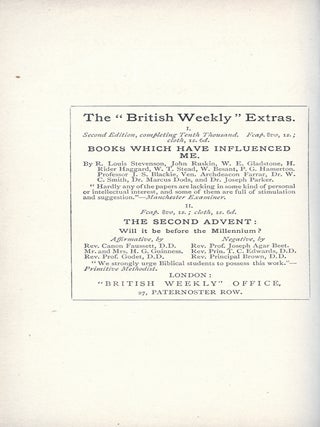 An Edinburgh Eleven; Pencil Portraits from College — "British Weekly" Extras, No. III.