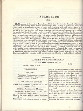 The Poetical Works of Robert Browning