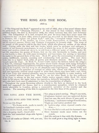 The Poetical Works of Robert Browning