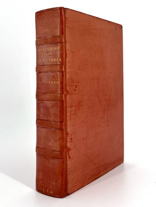845 Selections from Ruskin: 1860 – 1888. John Ruskin