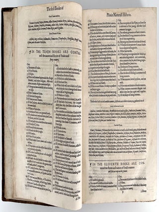 The Historie of the World |Commonly called, | THE NATURALL HISTORIE OF I C.PLINIUS SECUNDUS.| Translated into English by PHILEMON HOLLAND I Doctor of Phyjicke
