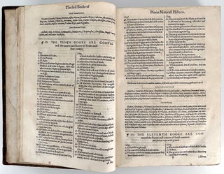 The Historie of the World |Commonly called, | THE NATURALL HISTORIE OF I C.PLINIUS SECUNDUS.| Translated into English by PHILEMON HOLLAND I Doctor of Phyjicke