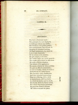 The Life of Napoleon; A Hudibrastic Poem in Fifteen Cantos