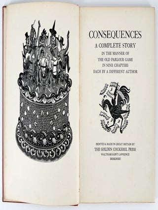 856 Consequences; A Complete Story in the Manner of the Old Parlour Game in Nine Chapters, each...