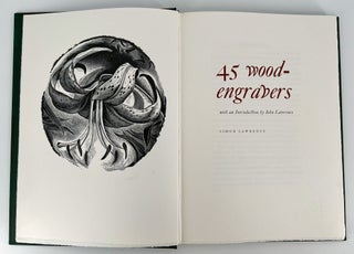 45 wood-engravers (Forty-five Wood-engravers); With an Introduction by John Lawrence.