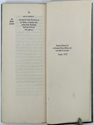 The Mather Literature