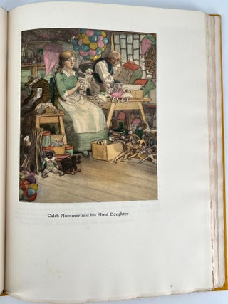 The Cricket on the Hearth; A Fairy Tale of Home by Charles Dickens and seven posthumous illustrations by Hugh Thomson