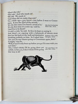 Rummy; That Noble Game Expounded in Prose, Poetry, Diagram and 15 Engravings by A. E. COPPARD and ROBERT GIBBINGS, with an Account of Certain Diversions into the Mountain Fastnesses of Cork and Kerry.