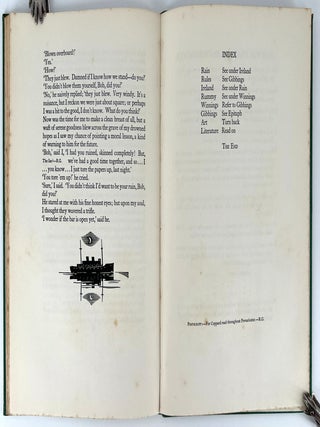 Rummy; That Noble Game Expounded in Prose, Poetry, Diagram and 15 Engravings by A. E. COPPARD and ROBERT GIBBINGS, with an Account of Certain Diversions into the Mountain Fastnesses of Cork and Kerry.