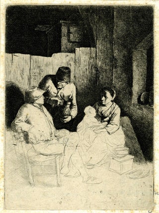 877 The Mother Seated in an Inn. Cornelis Bega