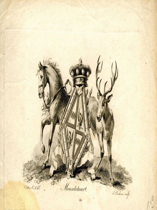 888 The Mountstuart Coat of Arms. Charles Catton