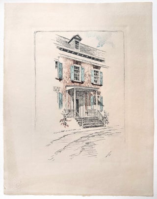 Picturesque New York; Twelve Photogravures from Monotypes