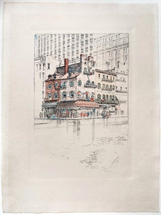 Picturesque New York; Twelve Photogravures from Monotypes