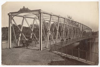 93 Passaic Falls Bridge 1870. Photographer Unknown