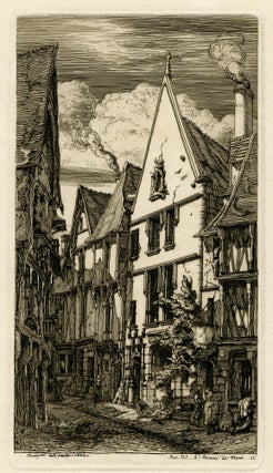 934 Rue De Toiles, Bourges. Charles Meryon