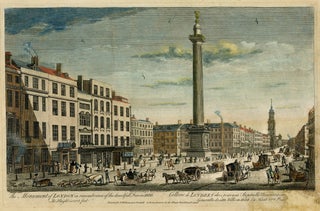 939 The Monument of London in Remembrance of the Dreadful Fire of 1666. Thomas III Bowles, after...