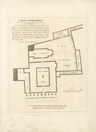 A plan of London House, now in the Possession of Mr. Jacob Ilive December 1747