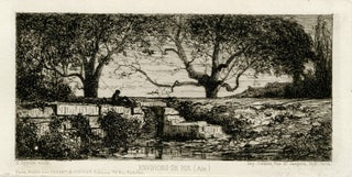Chaland au bord d'une rivière; Environs de Rix (2); Two works