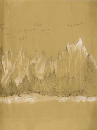985 Châine de Aravis. 19th century French School
