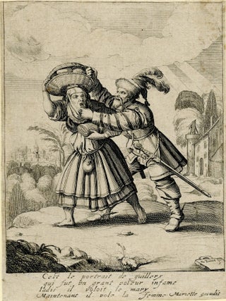 989 Portrait of an infamous thief. Abraham Bosse