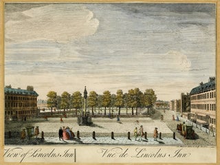 990 A Prospective View of Lincoln's Inn (partial sheet). John Maurer