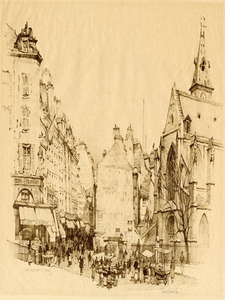 991 Rue Moufftard, Paris. Samuel Chamberlain